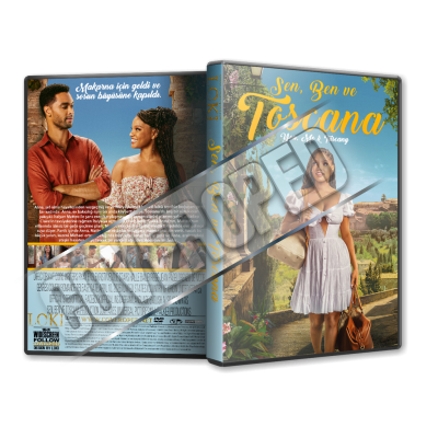 Sen, Ben ve Toscana - You, Me And Tuscany - 2026 Türkçe Dvd Cover Tasarımı